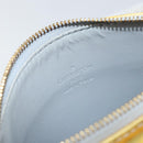 LOUIS VUITTON Monogram Vernis Motto Accessory Pouch Gris M91030 LV Auth 142835-18