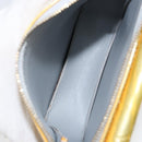 LOUIS VUITTON Monogram Vernis Motto Accessory Pouch Gris M91030 LV Auth 142835-11