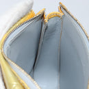 LOUIS VUITTON Monogram Vernis Motto Accessory Pouch Gris M91030 LV Auth 142835-20