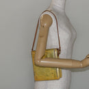 LOUIS VUITTON Monogram Vernis Motto Accessory Pouch Gris M91030 LV Auth 142835-22