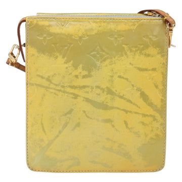 LOUIS VUITTON Monogram Vernis Motto Accessory Pouch Gris M91030 LV Auth 142835 - 0