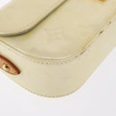 LOUIS VUITTON Monogram Vernis Malibu Street Bag Perle M91507 LV Auth 142836-12
