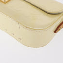 LOUIS VUITTON Monogram Vernis Malibu Street Bag Perle M91507 LV Auth 142836-13