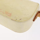 LOUIS VUITTON Monogram Vernis Malibu Street Bag Perle M91507 LV Auth 142836-15