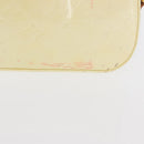 LOUIS VUITTON Monogram Vernis Malibu Street Bag Perle M91507 LV Auth 142836-4