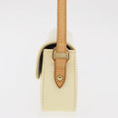 LOUIS VUITTON Monogram Vernis Malibu Street Bag Perle M91507 LV Auth 142836-5