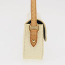LOUIS VUITTON Monogram Vernis Malibu Street Bag Perle M91507 LV Auth 142836-6