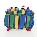 Gianni Versace Backpack Canvas Multicolor Gold Auth 142845V-6