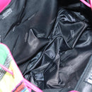 Gianni Versace Backpack Canvas Multicolor Gold Auth 142845V-11