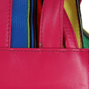 Gianni Versace Backpack Canvas Multicolor Gold Auth 142845V-3