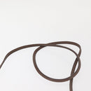 GUCCI GG Supreme Web Sherry Line Shoulder Bag PVC Beige Gold Red Auth 142847-8