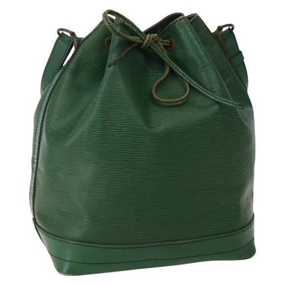 LOUIS VUITTON Epi Noe Shoulder Bag Green M44004 LV Auth 142858