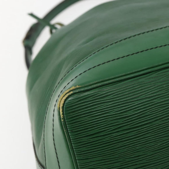 LOUIS VUITTON Epi Noe Shoulder Bag Green M44004 LV Auth 142858