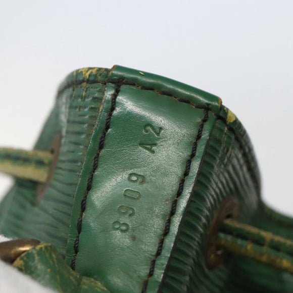 LOUIS VUITTON Epi Noe Shoulder Bag Green M44004 LV Auth 142858