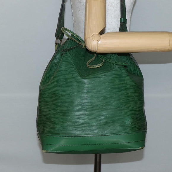 LOUIS VUITTON Epi Noe Shoulder Bag Green M44004 LV Auth 142858