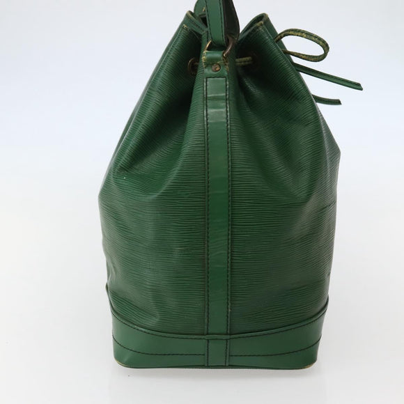 LOUIS VUITTON Epi Noe Shoulder Bag Green M44004 LV Auth 142858