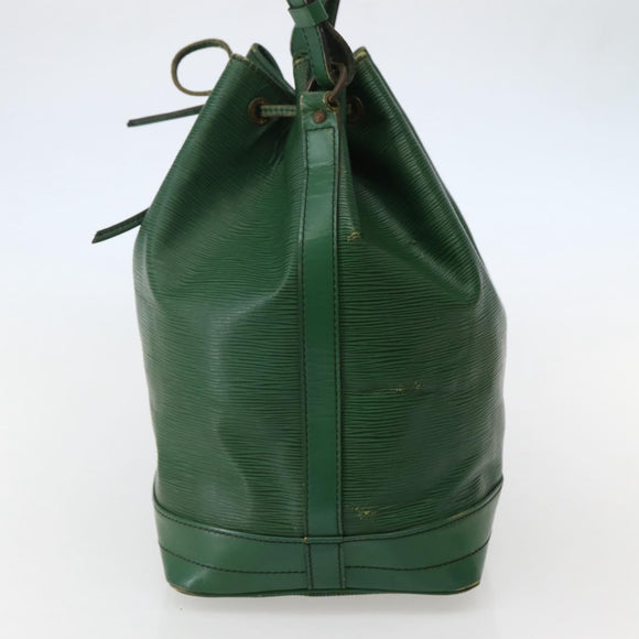 LOUIS VUITTON Epi Noe Shoulder Bag Green M44004 LV Auth 142858