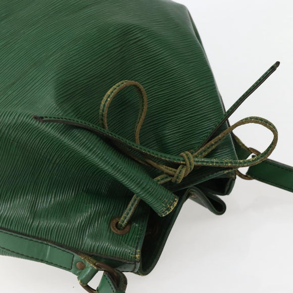 LOUIS VUITTON Epi Noe Shoulder Bag Green M44004 LV Auth 142858