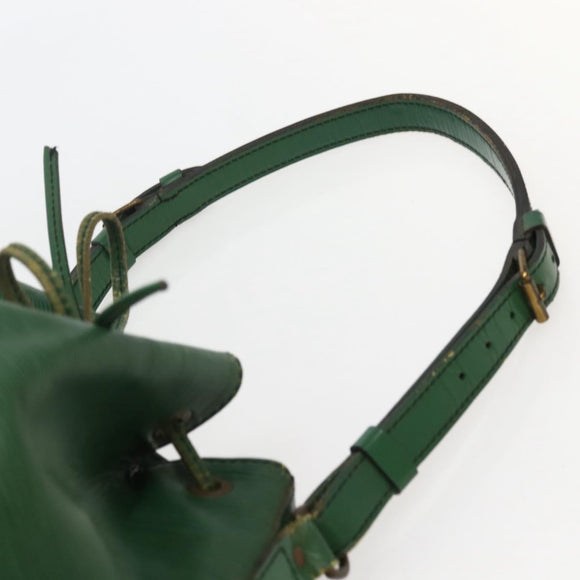 LOUIS VUITTON Epi Noe Shoulder Bag Green M44004 LV Auth 142858