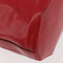 LOUIS VUITTON Epi Sac Depaule GM Shoulder Bag Red M80197 LV Auth 142859-12