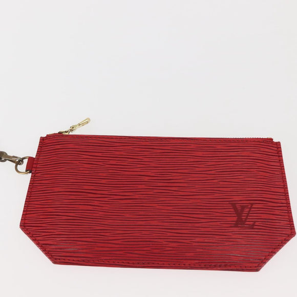 LOUIS VUITTON Epi Sac Depaule GM Shoulder Bag Red M80197 LV Auth 142859