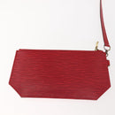 LOUIS VUITTON Epi Sac Depaule GM Shoulder Bag Red M80197 LV Auth 142859-20