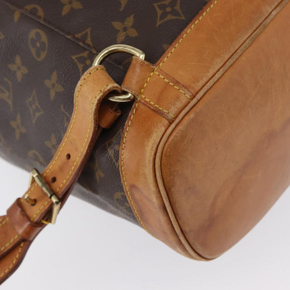 LOUIS VUITTON Monogram Montsouris GM Backpack M51135 LV Auth 142860