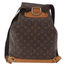 LOUIS VUITTON Monogram Montsouris GM Backpack M51135 LV Auth 142860-2