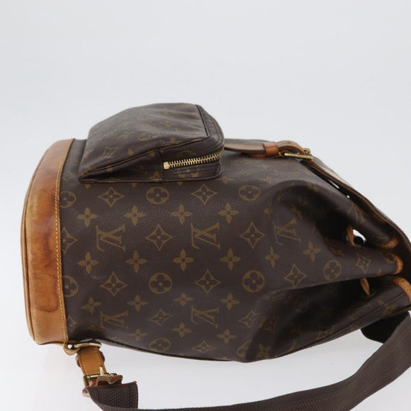 LOUIS VUITTON Monogram Montsouris GM Backpack M51135 LV Auth 142860