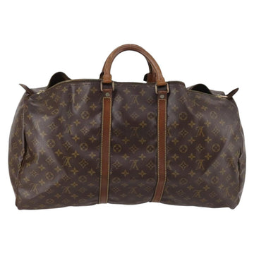 LOUIS VUITTON Monogram Keepall 55 Boston Bag M41424 LV Auth 142862 - 0