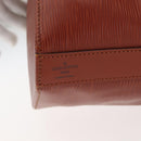 LOUIS VUITTON Epi Sac Depaule GM Shoulder Bag Brown M80193 LV Auth 142870-10