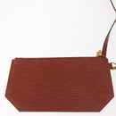 LOUIS VUITTON Epi Sac Depaule GM Shoulder Bag Brown M80193 LV Auth 142870-20