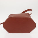 LOUIS VUITTON Epi Sac Depaule GM Shoulder Bag Brown M80193 LV Auth 142870-5