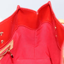 LOUIS VUITTON Monogram Vernis Reade PM Hand Bag Red Rouge M91088 LV Auth 142871-20
