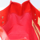 LOUIS VUITTON Monogram Vernis Reade PM Hand Bag Red Rouge M91088 LV Auth 142871-21