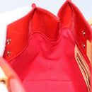 LOUIS VUITTON Monogram Vernis Reade PM Hand Bag Red Rouge M91088 LV Auth 142872-20