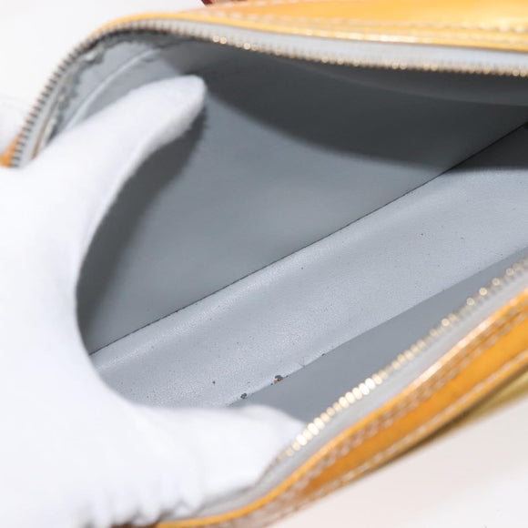 LOUIS VUITTON Monogram Vernis Fulton Waist bag Gris M91041 LV Auth 142875