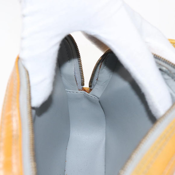 LOUIS VUITTON Monogram Vernis Fulton Waist bag Gris M91041 LV Auth 142875