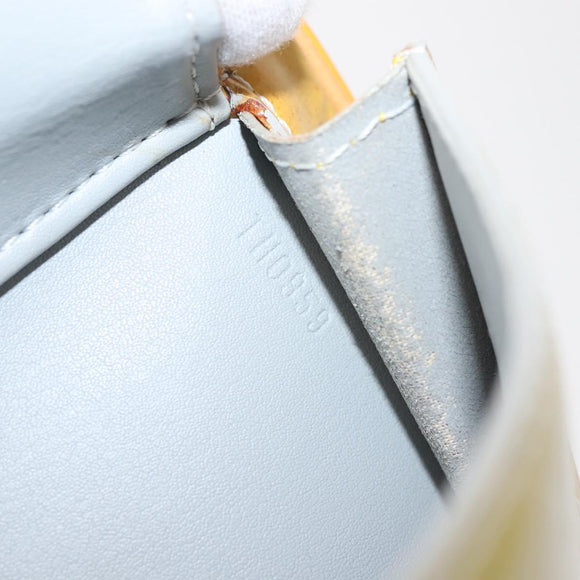 LOUIS VUITTON Monogram Vernis Fulton Waist bag Gris M91041 LV Auth 142875