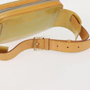LOUIS VUITTON Monogram Vernis Fulton Waist bag Gris M91041 LV Auth 142875-7