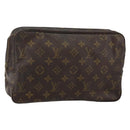 LOUIS VUITTON Monogram Trousse Toilette 28 Clutch Bag M47522 LV Auth 142876-1