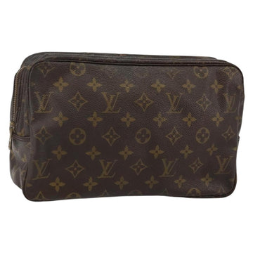 LOUIS VUITTON Monogram Trousse Toilette 28 Clutch Bag M47522 LV Auth 142876