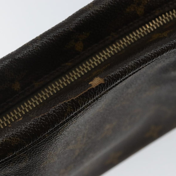 LOUIS VUITTON Monogram Trousse Toilette 28 Clutch Bag M47522 LV Auth 142876