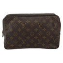 LOUIS VUITTON Monogram Trousse Toilette 28 Clutch Bag M47522 LV Auth 142876-13