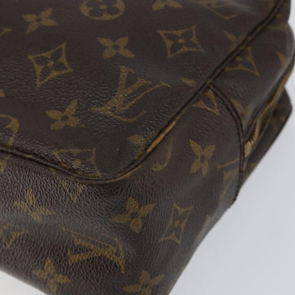 LOUIS VUITTON Monogram Trousse Toilette 28 Clutch Bag M47522 LV Auth 142876