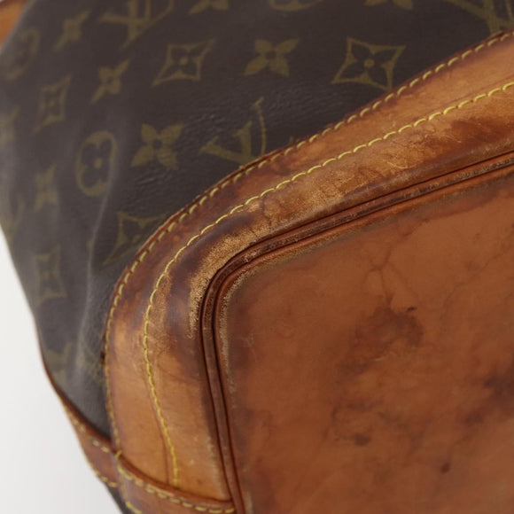 LOUIS VUITTON Monogram Noe Shoulder Bag M42224 LV Auth 142877
