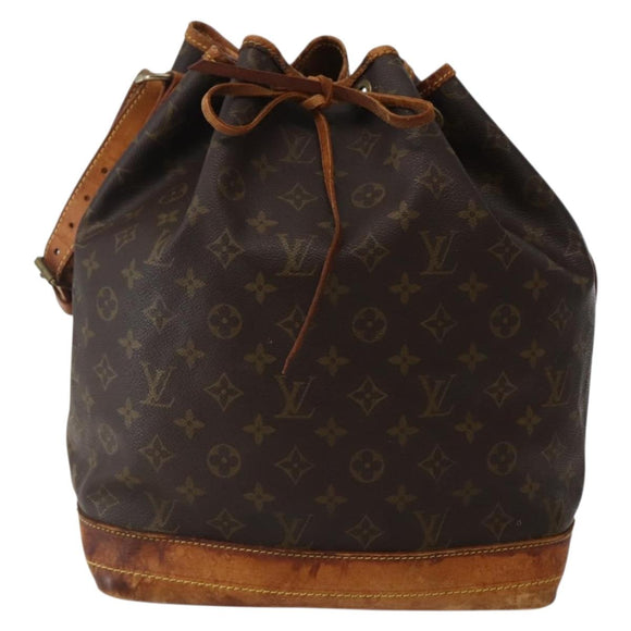 LOUIS VUITTON Monogram Noe Shoulder Bag M42224 LV Auth 142877