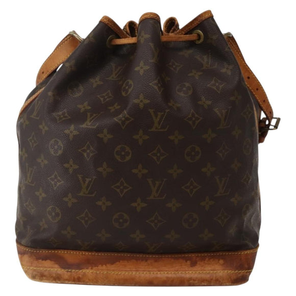 LOUIS VUITTON Monogram Noe Shoulder Bag M42224 LV Auth 142877