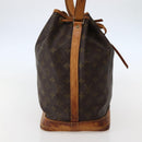 LOUIS VUITTON Monogram Noe Shoulder Bag M42224 LV Auth 142877-3