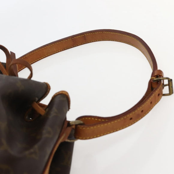 LOUIS VUITTON Monogram Noe Shoulder Bag M42224 LV Auth 142877